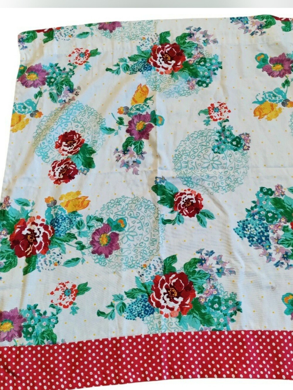 The Pioneer Woman Floral Curtain Rod Pocket 30x34 Boho Cottagecore